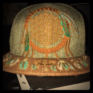 NEW 100% hemp DREAM CATCHER HAT W hidden pocket
